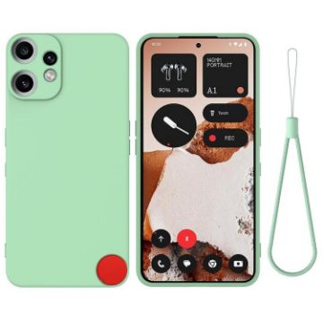 CMF Phone 2 Pro Green Silicone Dropproof Full Coverage Case - 1