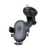 TOTU CH-3 One-Touch Locking Car Holder, Suction Cup (Black) - 1