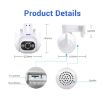ESCAM PT304 4MP HD WiFi Camera with Night Vision & Alarm (US Plug) - 2