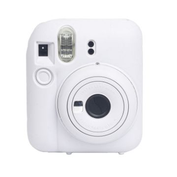 Instax Mini 12 White Silicone Protective Case for FUJIFILM Camera - 1