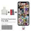 MicroDrive 8pin TF Card Adapter iPhone & iPad Reader (Black) - 6