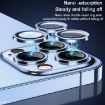 TOTU PG-1 Blue Metal Frame Lens Protector for iPhone 15 Plus - 5