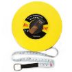 Jianda 30m Fiber Leather Tape Measure - Disc-shaped, Hand-operated - 1