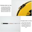 Jianda 30m Fiber Leather Tape Measure - Disc-shaped, Hand-operated - 5