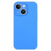 iPhone 14 Lake Blue Pure Color Liquid Silicone Case - 1