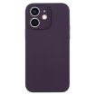 iPhone 12 Berry Purple Liquid Silicone Phone Case - 1