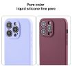 iPhone 12 Pro Max Lake Blue Liquid Silicone Phone Case - 3
