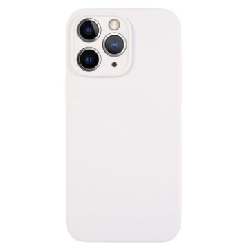 iPhone 11 Pro Max White Silicone Phone Case - 1