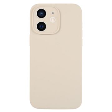iPhone 11 Antique White Pure Color Liquid Silicone Case - 1