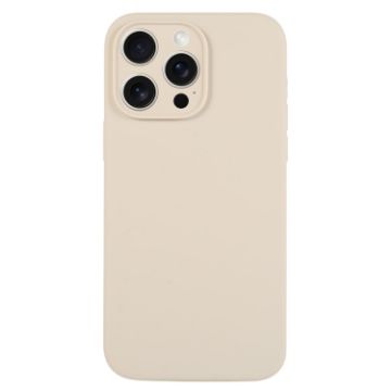 iPhone 16 Pro Antique White Liquid Silicone Phone Case - 1