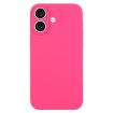 iPhone 16 Plus Fresh Pink Liquid Silicone Phone Case - 1