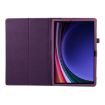Samsung Galaxy Tab S9 Ultra Leather Case with Holder, Purple - 3