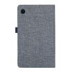 Samsung Galaxy Tab A9 Fabric Flip Leather Case, Dark Blue - 3