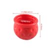Red Universal 50mm Automatic Tow Bar Ball Cap Rubber Protector - 4