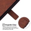 OPPO A5X 4G/5G Embossed Leather Flip Case (Brown) - 4