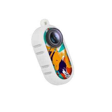 Insta360 GO 3 Cooling Case Stickers Wrap with Strap (White) - 1