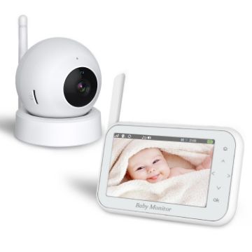 ABM201 4.5" Wireless Video Baby Monitor with Night Vision (US Plug) - 1