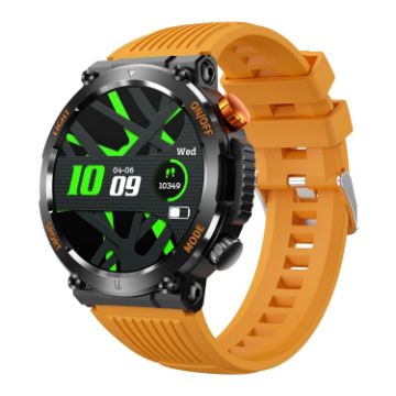 HT17 Round Screen Smart Watch, Health Monitoring & 100+ Sports Modes - 1