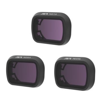 DJI Mini 4 Pro JSR KB Drone Lens Filter: 3 in 1 ND16 ND64 ND256 - 1