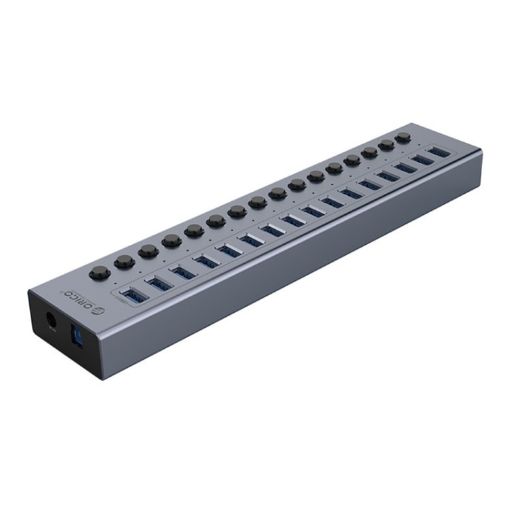ORICO 16-Port USB 3.0 HUB with Individual Switches (EU Plug) - 1