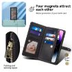 Moto G86 Power Star Series Lanyard Wallet RFID Leather Case Black - 5
