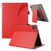 iPad Pro 13 2024 Red Litchi Texture Leather Tablet Case - 1