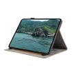 Samsung Galaxy Tab S7 Lite/S7+ Leather Tablet Case, Brown Litchi Texture - 5