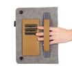 Samsung Galaxy Tab S7 Lite/S7+ Leather Tablet Case, Brown Litchi Texture - 6