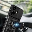 Infinix Hot 30 Black TPU+PC Case with Sliding Camera Cover - 6