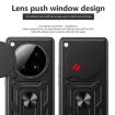 Infinix Zero 40 5G Green TPU+PC Case with Sliding Camera Cover - 4