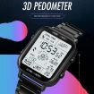 SKMEI 1888 Gold Stainless Steel Waterproof Sports Digital Watch - 4