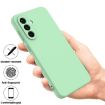 Samsung Galaxy A36 Green Silicone Dropproof Full Coverage Case - 2