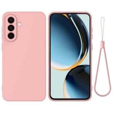Samsung Galaxy A36 Pink Liquid Silicone Dropproof Case - 1