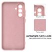 Samsung Galaxy A36 Pink Liquid Silicone Dropproof Case - 6