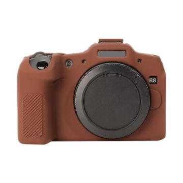 Canon EOS R8 Coffee Soft Silicone Protective Case - 1