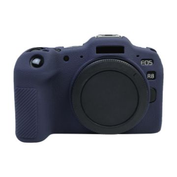 Canon EOS R8 Dark Blue Silicone Protective Case - 1