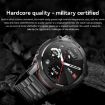 AK56 IP67 BT5.1 Smart Watch, Voice Call/Health, Silicone Orange Strap - 6
