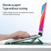 13/14" Dark Green Laptop Sleeve & Accessories Bag Holder - 4