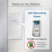 C302B Wireless Doorbell & Elderly Pager with Digital Display, UK Plug - 3