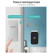 C302B Wireless Doorbell & Elderly Pager with Digital Display, UK Plug - 6