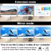 8K 30Hz Triple Monitor KVM Switch, USB3.0 DP+HDMI, EU Plug - 3