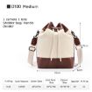 Cwatcun D100 Waterproof Canvas Camera Bag, 22x12x31cm (Beige) - 3