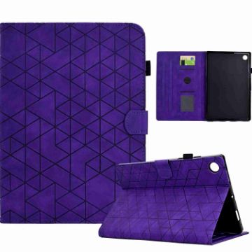 Samsung Galaxy Tab A8 2022 SM-X200 Purple Rhombus TPU Case - 1