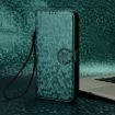 OPPO A5 5G/4G Green Honeycomb Leather Phone Case - 2