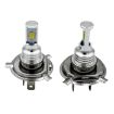 2 PCS H4 LED Car Fog Bulbs, 72W 1000LM 6000K White (Yellow Light) - 2