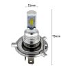 2 PCS H4 LED Car Fog Bulbs, 72W 1000LM 6000K White (Yellow Light) - 5
