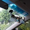 Adjustable 360 Car Windshield Blind Spot Mirror with Suction Cup - 1