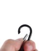 Mini LED Flashlight Keychain with Money Detecting Feature 2pcs (Black) - 5