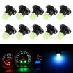 2W T4.2 Wedge LED Dashboard Bulb, Ice Blue, 10PCS - 1