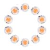 10PCS T4.2 Pink LED Dashboard Gauge Bulbs - 2W Instrument Panel Lamps - 5
